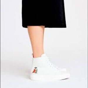 Rag  & Bone Pizza Rat White High-Top Sneakers